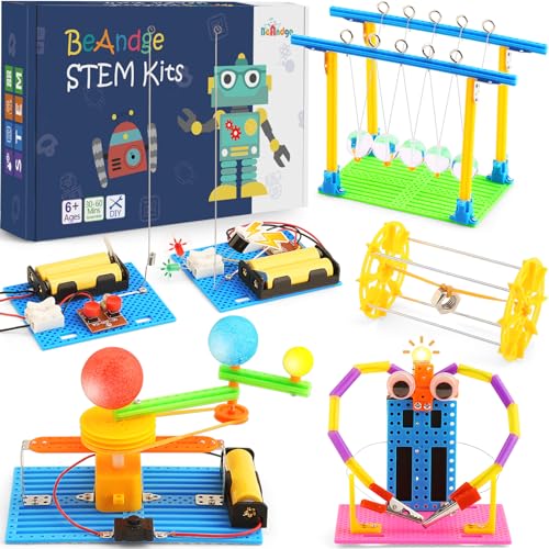 10 Set Science Kits STEM Toys Robotics Robot Building Kit Engineering Activities for Kids Boys Girls 6-8 8-12