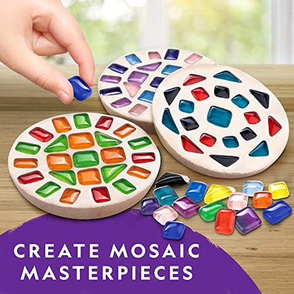 National Geographic Mega Arts and Crafts Activity Kit for Kids Ages 8-12 - style: Clay, Mosaic & Paint Marbling Kits