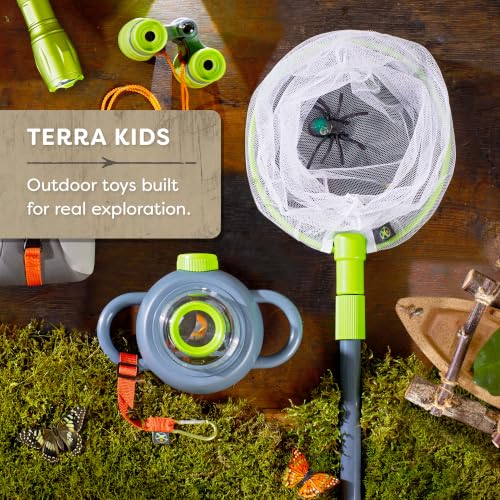 HABA Terra Kids Scoop Net – Bug Catcher for Kids with Telescopic Handle, Fun & Durable Outdoor Play Toys & Science Toys for Bug Catching & Exploring Nature for 5+ Year Olds