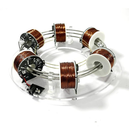 NikolaToy High tech electromagnetic Coil Accelerator - Multifunctional STEM Toy for Science Education and Creative Learning Hands-On Physics Experiment Kit for Adults (electromagnetic Coil) - color: Electromagnetic Coil