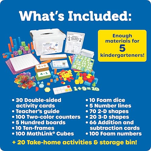 Learning Resources Skill Builders Kindergarten Math Small Group Kit - style: Skill Builders Kindergarten Math Small Group