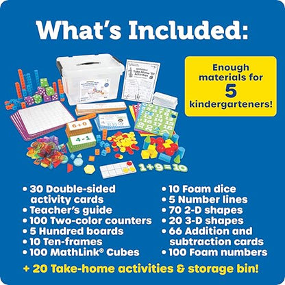Learning Resources Skill Builders Kindergarten Math Small Group Kit - style: Skill Builders Kindergarten Math Small Group