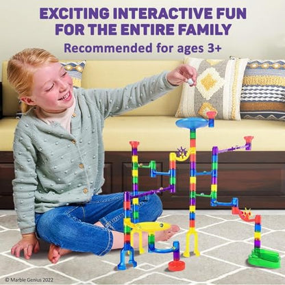 Marble Genius Marble Run Booster Set, 20 Pieces - STEM
