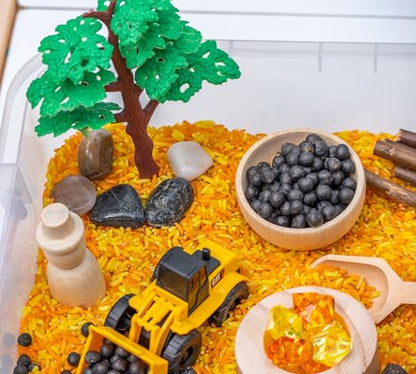 Construction Sensory Bin Kit for Kids - style: Construction Sensory Bin Kit
