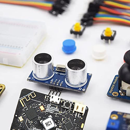 Adeept BBC Micro:bit Starter Kit | Include Microbit Controller V2 | Electronic microbit Starter Kit for Micro:bit with 31 Projects Tutorial Book PDF