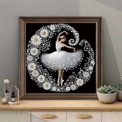 Elegant Dancer Diamond Art Kits for Adults,Diamond Painting Kits 12×12 inch - color: Elegant Dancer
