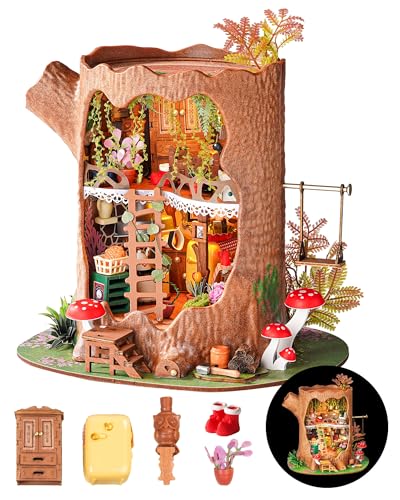 Rolife DIY Miniature Forest Fairy House Kits - Fairytale Tree House