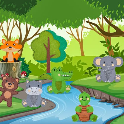 Garma Sewing Kits for Kids Animal Felt Craft Kit for Kids Ages 5-8 8-12 - style: Animal