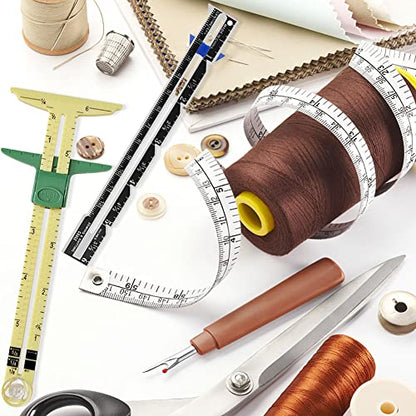 YEQIN 5-in-1 Sliding Gauge Measuring Sewing Tool - size: Size 1(style1)