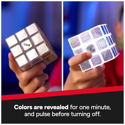 Rubik's Cube Pulse Cube 3x3 Light-Up Electronic Puzzle Brain Teaser - style: Pulse Cube 3x3