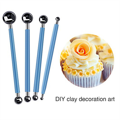 Caydo 9 Pieces Stylus Tools, Clay Sculpting Tools for Ceramic Engraving