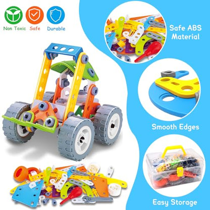 Tsomtto 10 in 1 STEM Toys for 4 5 6 7 8+ Year Old Boy Girl Birthday Gifts