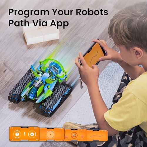 Sillbird 12-in-1 Solar Robot Toys & Robot Building Kit with Remote Control for Boys, Christmas STEM Robotics Technic Toy, Birthday Creative Gifts for Kids Ages 8-14