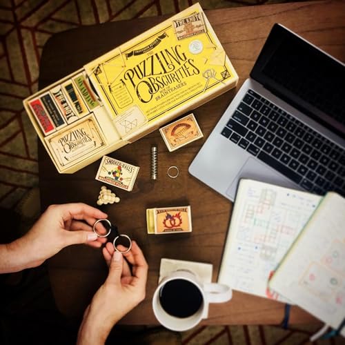 The Obscurities Box of Brain Teasers | 10 Matchbox Puzzles & 50 Challenges