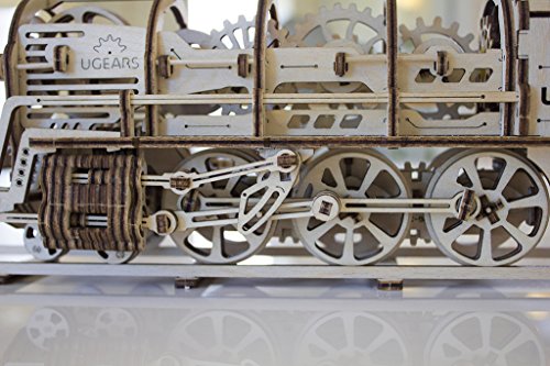 Ugears 3D Model Steam Locomotive