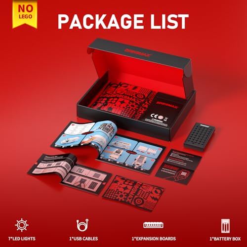 BRIKSMAX 2.0 Light Kit Compatible with Lego Ideas Love Birds 21365 Building Sets- Original LED Lighting Kits (Accessories Only) for Display, The Perfect Valentine's Gift & Collectors