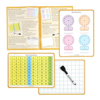 Really Good Stuff Second Grade Family Engagement Math Kit - style: Second Grade