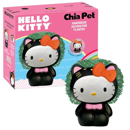 Chia Pet Hello Kitty in Costume Terracotta Planter with Seed Pack - color: Beige