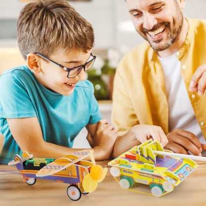 Kasfalci STEM Kits for Kids Age 8-10, STEM Toys for Boys Age 8-12, Science Experiments Robotics Engineering Projects Crafts Robot Building Activities for 6 7 8 9 10 11 12 13 14 Year Old Boys