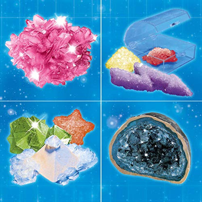 Thames & Kosmos Crystal Growing | STEM Experiment Kit | Grow Dozens of Dazzling, Colorful Crystals! | Learn about Crystallization & Conduct Classic Science Experiments | Make Crystal Geodes | Ages 10+ - style: Crystal Growing 2023