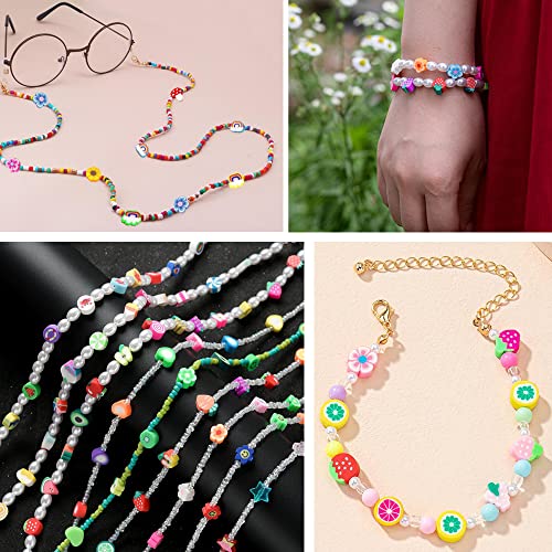 200pcs Mushroom Polymer Clay Beads - color: Mushroom