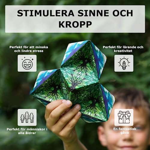 Shashibo DODECA Magnetic Puzzle Cube, Stress Relief Fidget Toy - color: Wings, size: DODECA