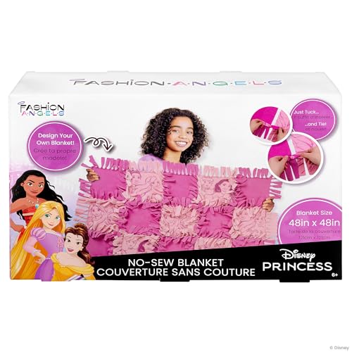 Fashion Angels Disney Princess No-Sew Blanket Kit - color: Princess