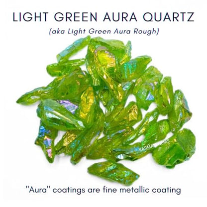 Crystals, Rocks, Jade, Crystals and Healing Stones, Witchcraft Supplies, Healing Crystals, Stones, Healing Stones, Rock Collection, Agate, Raw Stones (Light Green Aura Quartz, 2 Pcs) - color: Light Green Aura Quartz