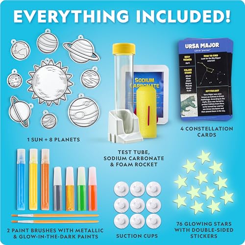 National Geographic Mega Space Science and Craft Activity Kit for Kids - style: Space Science