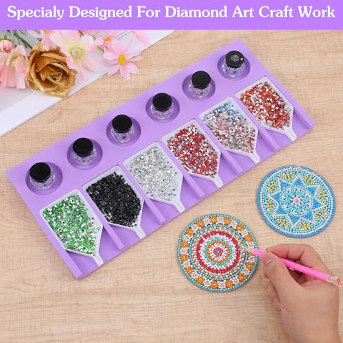1 Set Diamond Tray, Painting Diamond Accessories Tray Organizer
