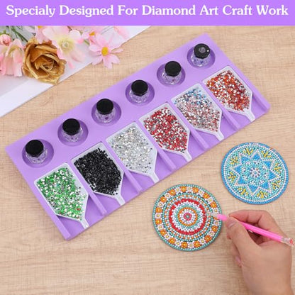 1 Set Diamond Tray, Painting Diamond Accessories Tray Organizer