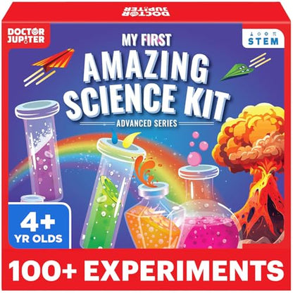 Doctor Jupiter My First Amazing Science Experiments Kit Ages 4+ - style: My First Amazing Science Kit: 4+