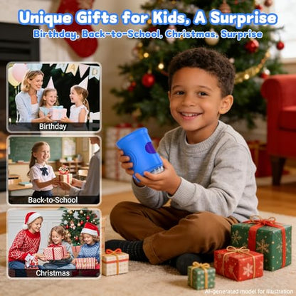 1000X Handheld Digital Microscope for Kids, STEM Educational Toy - color: Blue