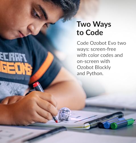 Ozobot Evo 18 Bot Classroom Kit | Ages 5-11 | STEM Coding for Schools