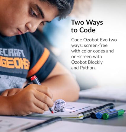 Ozobot Evo 18 Bot Classroom Kit | Ages 5-11 | STEM Coding for Schools