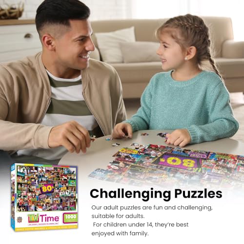 MasterPieces 1000 Piece Jigsaw Puzzle for Adults and Family - 2000's Television Shows - 19.25"x26.75" - style: 2000s Shows