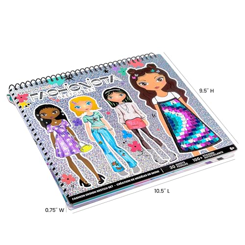 Fashion Angels Fashion Design Sketch Portfolio - color: Fashion Design