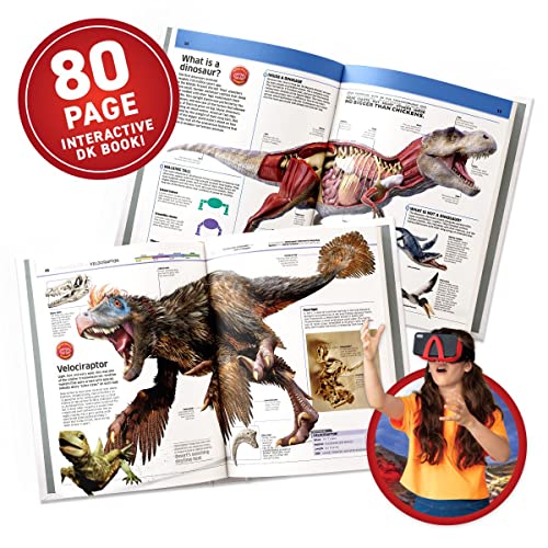 Abacus Brands Virtual Reality Dinosaurs - STEM Science Kit for Kids Ages 8+