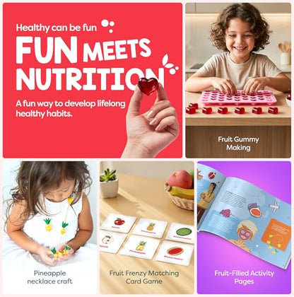 Baketivity Fantastic Fruit STEM Nutrition Kit Birthday Gift for Kids - color: 4-fantastic Fruit