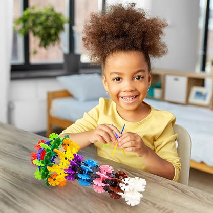 PicassoTiles Building Chip Interlocking Disc Construction Blocks in Green Color STEM Learning Early Education Toy Engineering Playset Child Brain Development for Toddlers Girls Boys Kids Age 3+ PTF108 - color: Grn