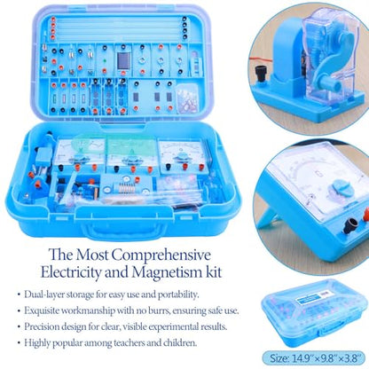 Physics Electricity & Magnetism Experiment Kit STEM Physics Lab Supplies