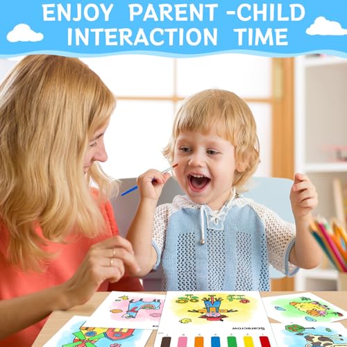 SOCOLER Paint with Water Coloring Books for Kids & Toddlers, Farm - color: Farm Life