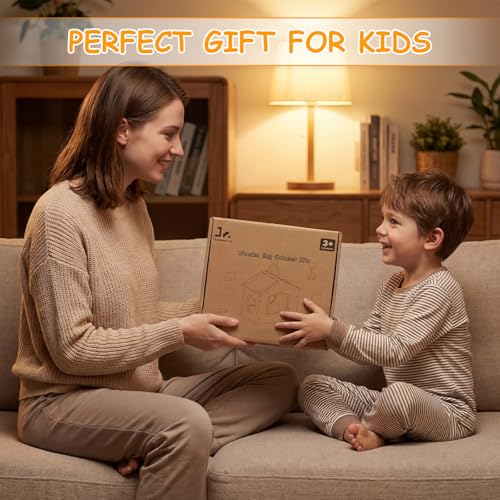 SainSmart Jr. Bug Catcher for Kids - Wooden Bug Habitat with Magnified Viewer, Butterfly Net, Observation Box, Tweezers & 15 Cards, Outdoor Toys & STEM Toys for Boys & Girls Ages 3+, Green - color: Green