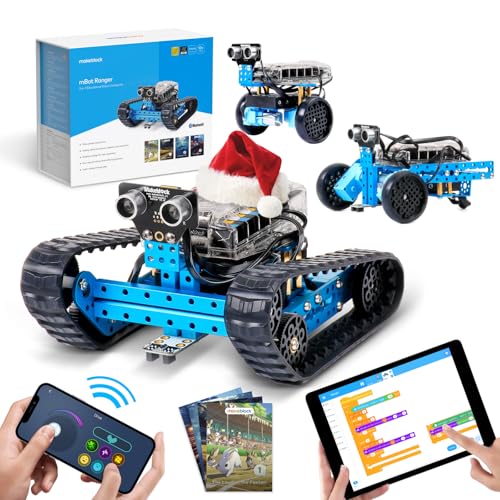 Makeblock mBot Ranger 3 in 1 Coding Robot Building Kit for Kids Ages 10+