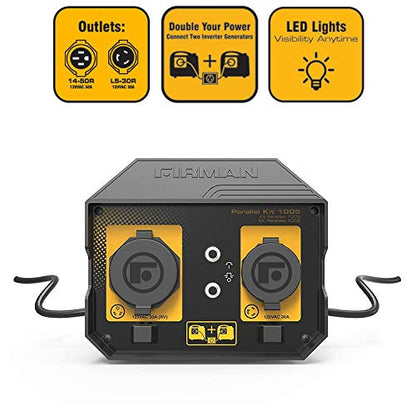 Firman 1201 50 Amp Parallel Kit for Inverter Generators, Black - style: 50 Amp Parallel Kit