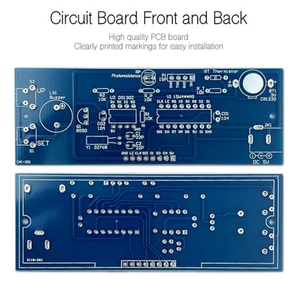 EIELE Soldering Practice Kit Color Changing Clock Electronic Learning Kit for Soldering Enthusiasts