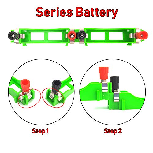 EUDAX DIY Physics Experiment Model Kit Electromagnetic Materials Electromagnet and Basic Electricity Discovery Circuit for School Lab Creative Educational Science Projects Teaching Equipment