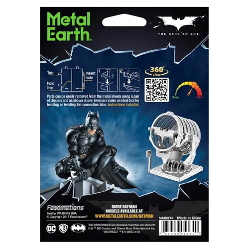 Fascinations Metal Earth Batman Bat-Signal 3D Metal Model Kit