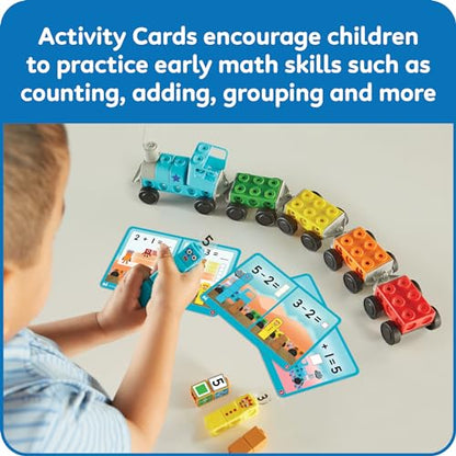 hand2mind Numberblocks Express Train MathLink Cubes Activity Set, Ages 3+
