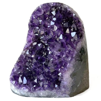Amethyst Crystal Geodes Purple Crystals Rock Cluster Quartz Raw Healing Crystals 1-1.5LB - size: 1 Pound to 1.5 Pound